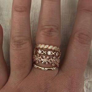 BP Delicates- “Veil of Dreams and Quiet Light” rose gold size 7